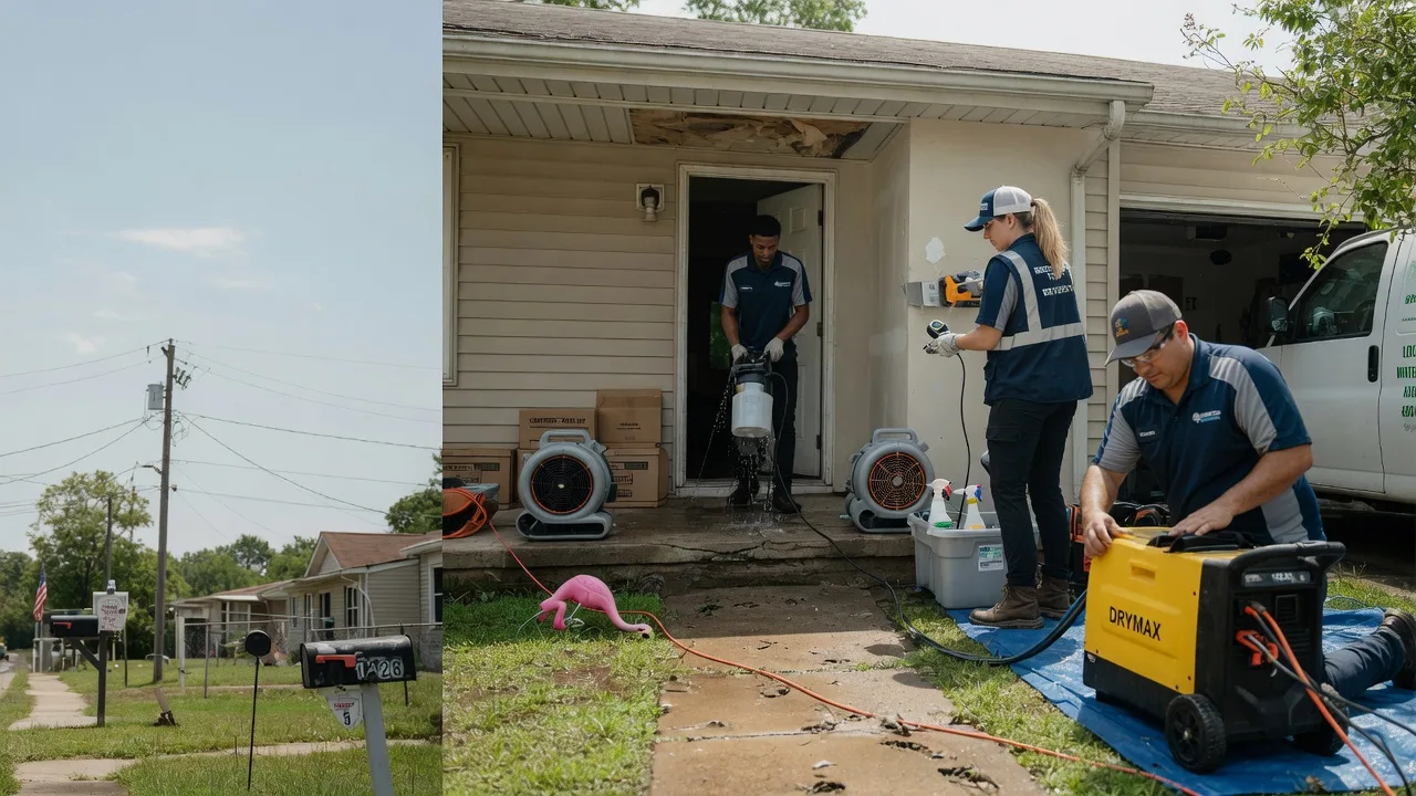 Storm Damage Water Removal in Belmont, OH near me